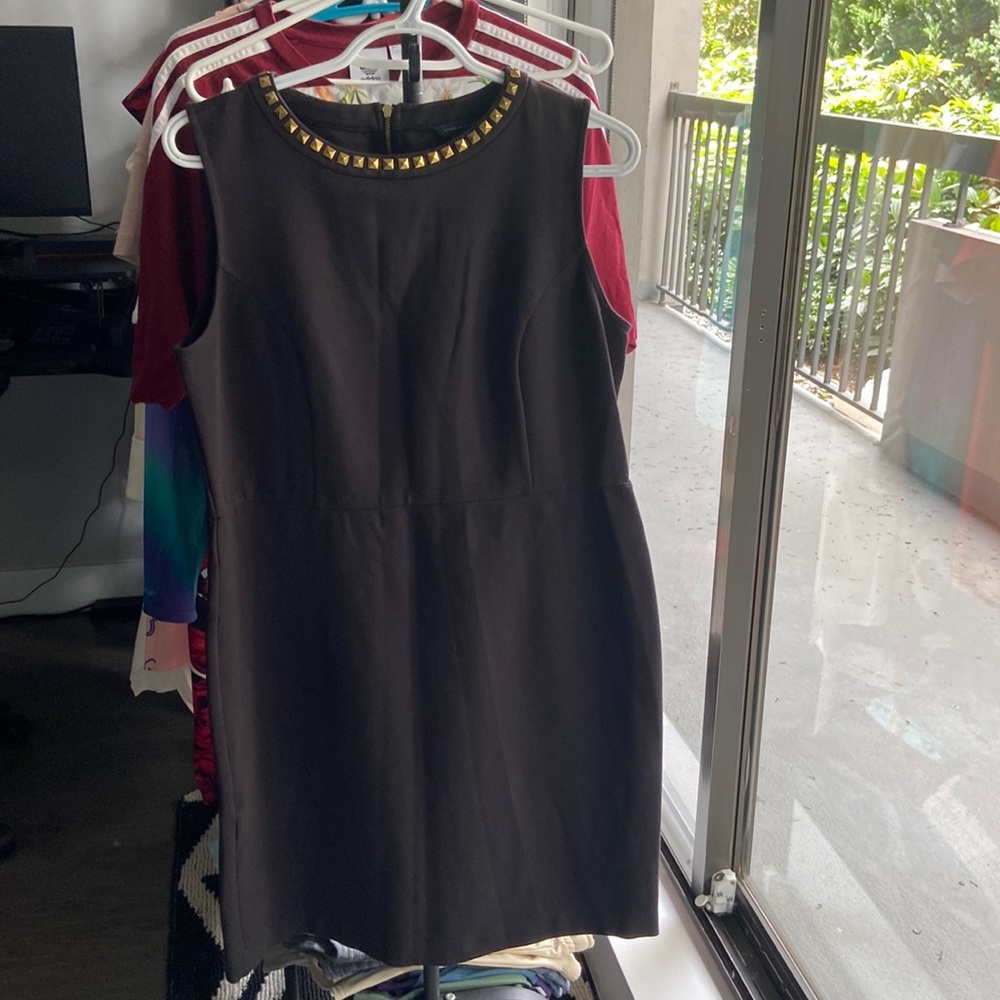 Tommy Hilfiger fitted dress with grommets